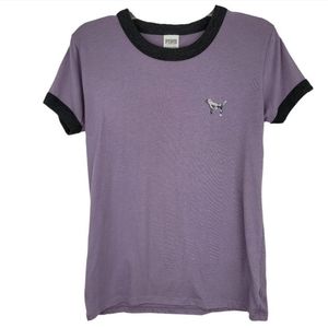 Pink Victoria's Secret Large woman's purple t-shirt